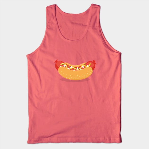 Hot Dog Tank Top by mstupic